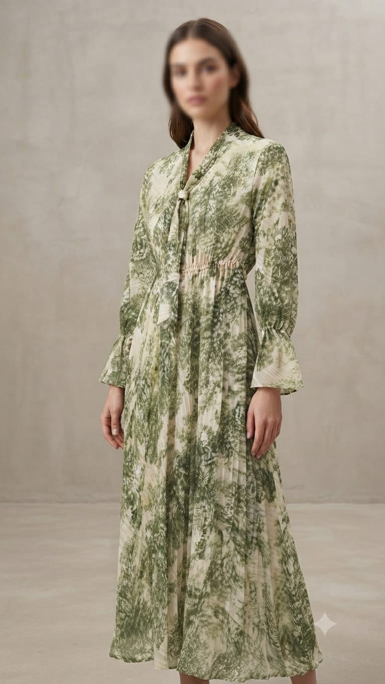 Stylish Long Printed Frocks for Girls!