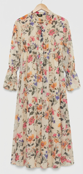 Stylish Long Printed Frocks for Girls!