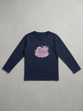 Women & Girls Soft Lycra Full Sleeve Casual T-Shirt