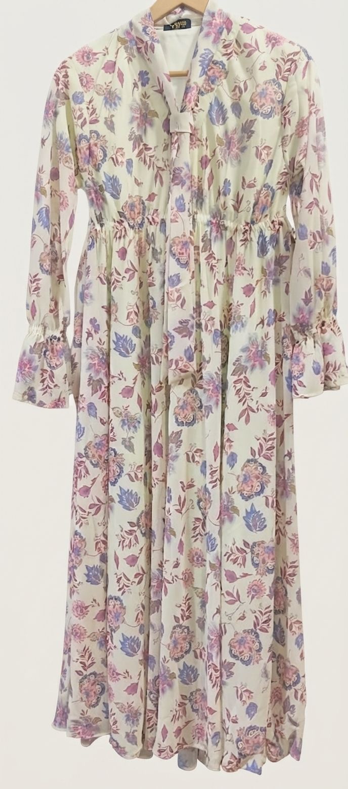 Gorgeous Printed Long Frock